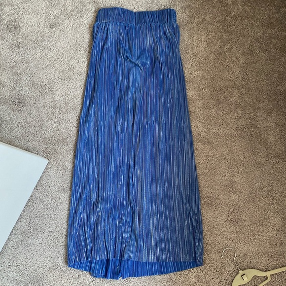 Sabina Musayev Shimmer Maxi Skirt and Top Set - Picture 5 of 8